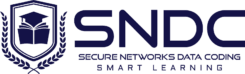 SNDC logo – Secure Networks Data Coding Smart Learning emblem